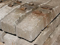 Concrete Sleepers Available at G.S & P.A Reeves, Wem