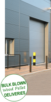 Bulk Blown Wood Pellet Deliveries for Industrial Use
